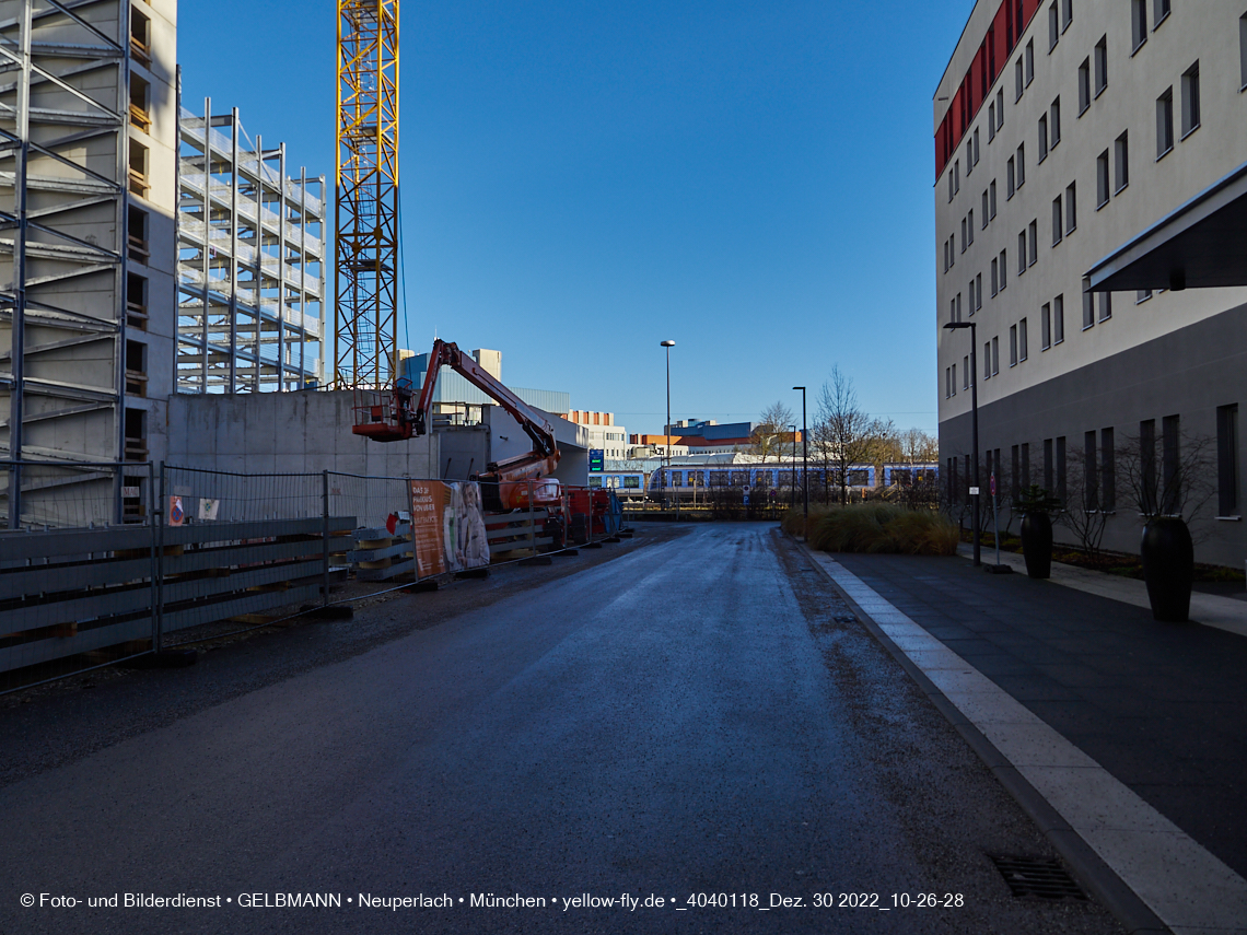 30.12.2022 - Baustelle R.EVO in Neuperlach-Süd